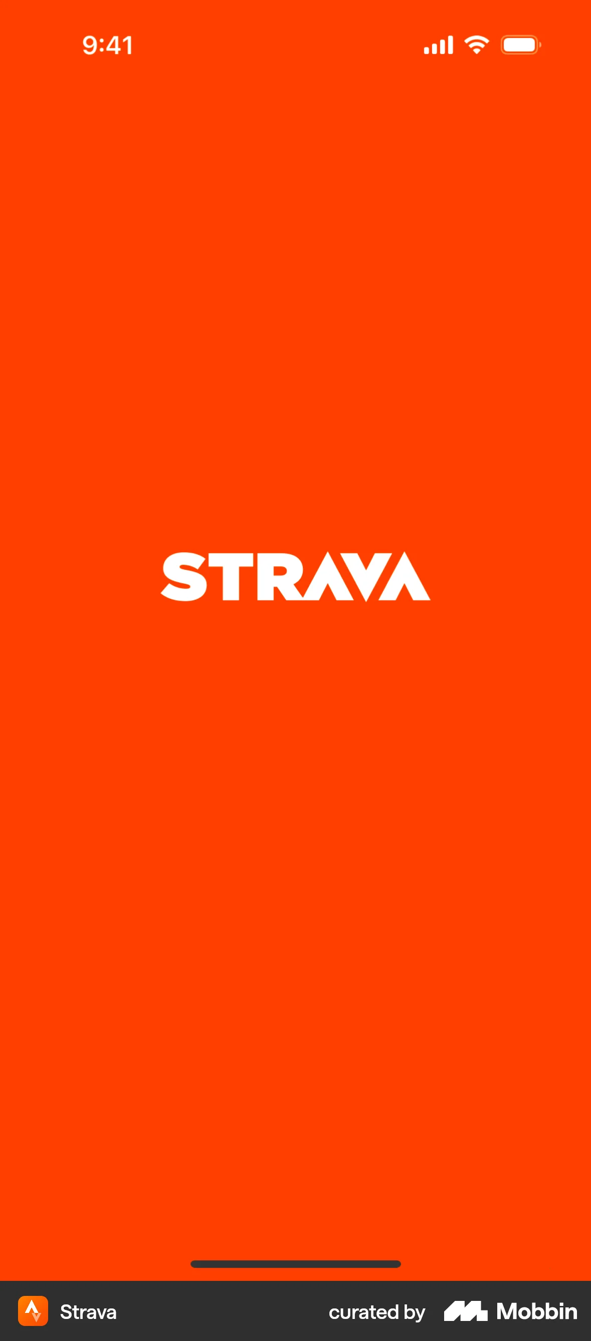 Strava onboarding